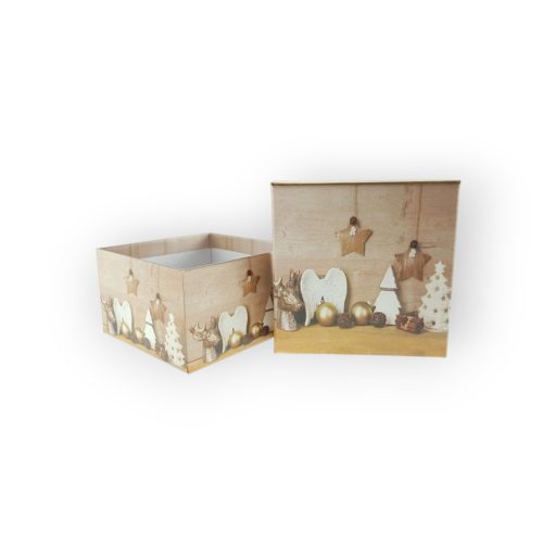 Karácsonyi doboz téglalap