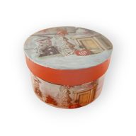 Karácsonyi Doboz Kerek