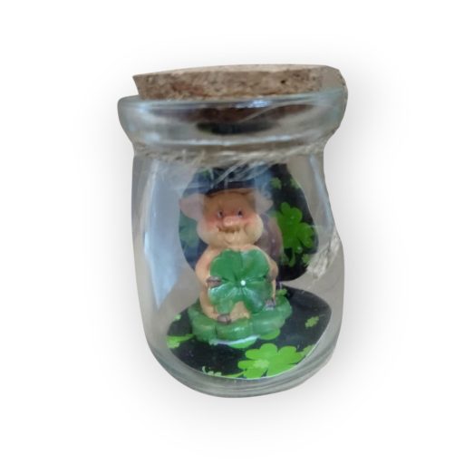 Szerencse malac üvegben