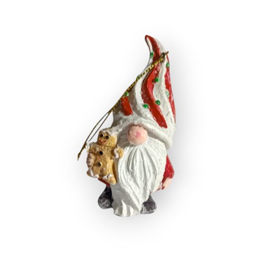 Kerámia manó figurák csíkos sapkában