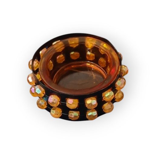 Gyertyatartó gyöngyös több féle színben méretben