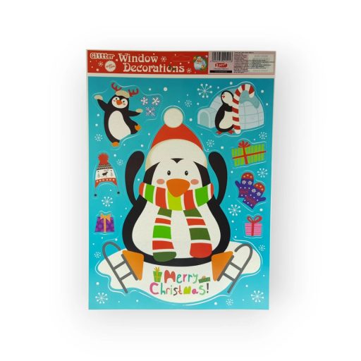 Téli ablak matrica A/3