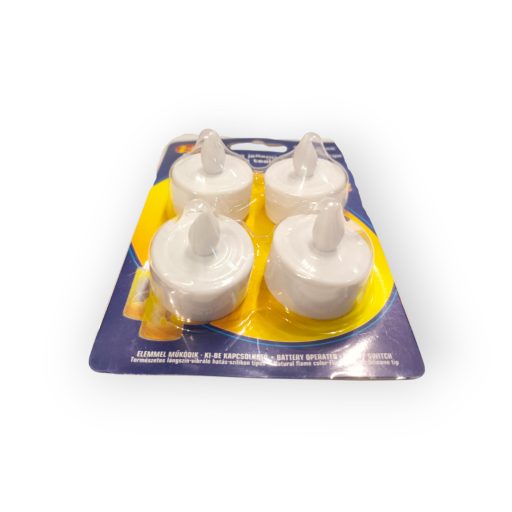 Meleg fényű led gyertya