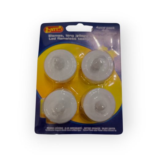 Meleg fényű led gyertya