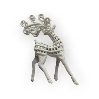 Karácsonyi fűggődísz szarvas 12cm-552143