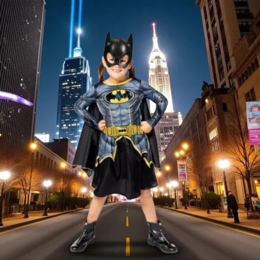Bat girl jelmez 3-4 éves