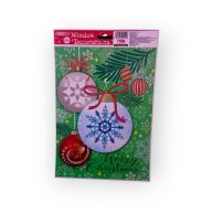 Karácsonyi ablak matrica A4-es