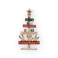 Karácsonyi fenyő tábla