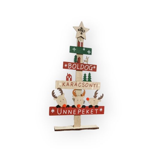 Karácsonyi fenyő tábla