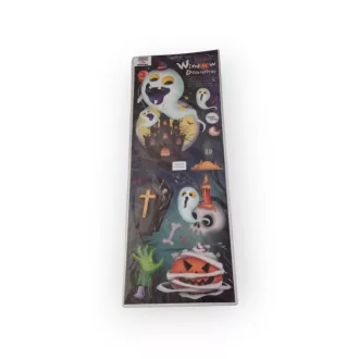 Halloween ablak matrica 