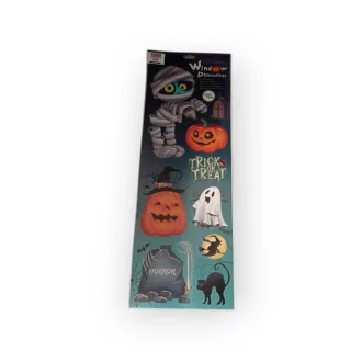 Halloween ablak matrica 