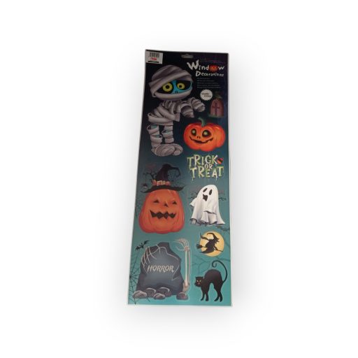 Halloween ablak matrica 