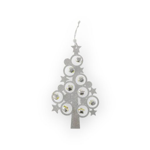 Fenyőfa Karácsonyfadísz Csengőkkel