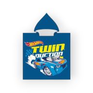 Hot Wheels poncsó 55x110 cm