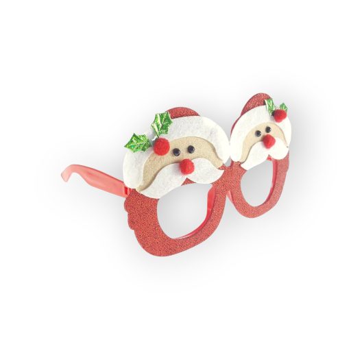 Karácsonyi Party Szemüveg Hóember Mintával