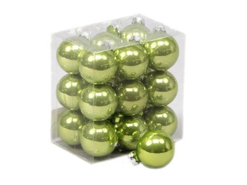 Üveg Gömb 3Cm Zöld Fényes 