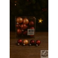 Gömb Üveg 3Cm Hibiszkusz Fényes-Matt