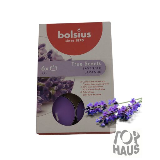 Teamécses illatos 6db-os Levendula