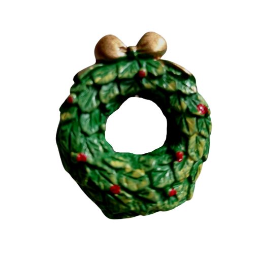 Koszorú zöld-arany 4cm