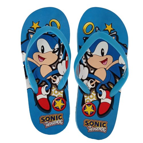 Sonic gyermek flip-flop papucs