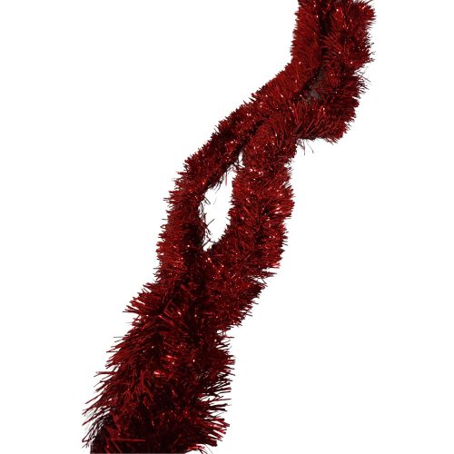 Karácsonyi dekor boa piros 2mx9cm