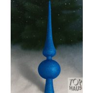 Csúcsdísz 29cm sötét kék  3 féle  js171196 