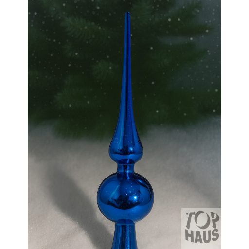 Csúcsdísz 29cm sötét kék  3 féle  js171196 