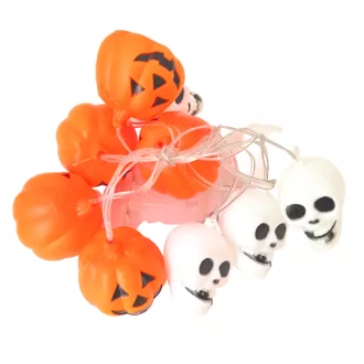 Halloween égősor