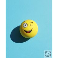 Emoji kutya játék labda