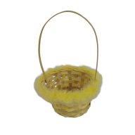 Húsvéti kosár tollas 2 szín