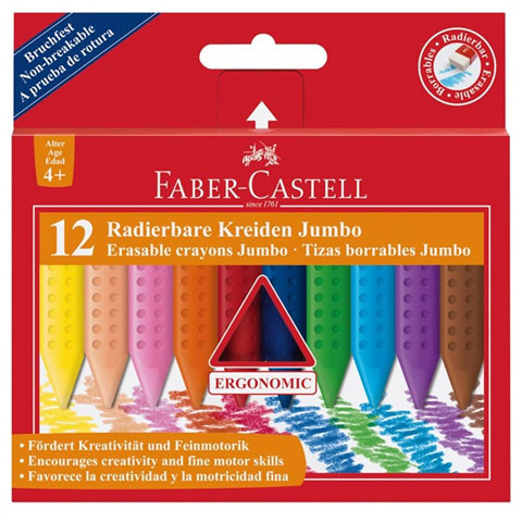 Faber Castell jumbó radírozható zsírkréta