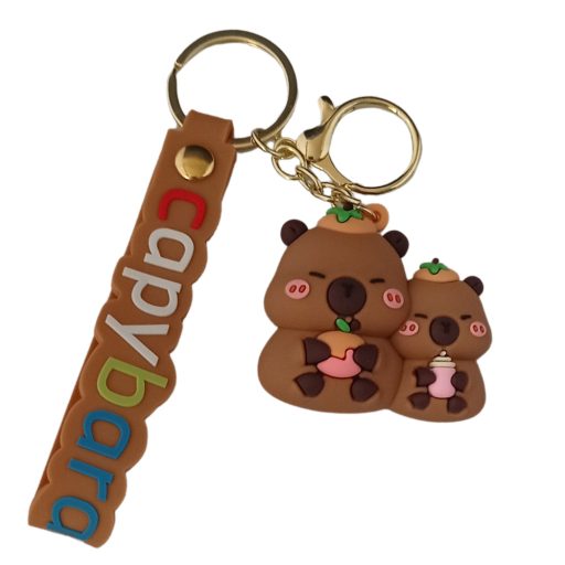 Capybara kulcstartó