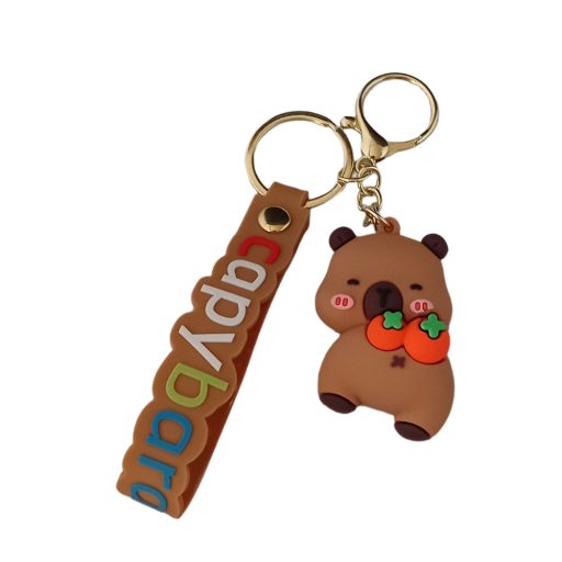 Capybara kulcstartó