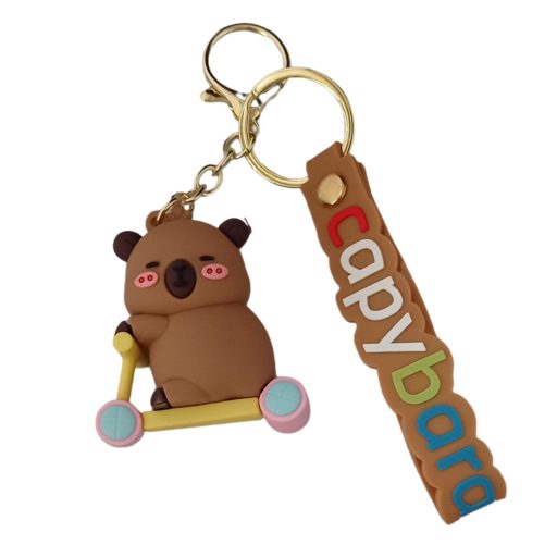 Capybara kulcstartó