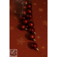 Burgundi gömb 2cm 050038