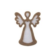 Angyal Akasztós Fa 7X9Cm Pezsgő 