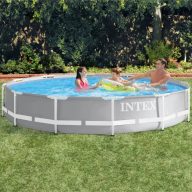 Intex Prémium Metal Prism  Medence 366 X 76 Cm