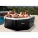 PureSPA Onyx Black Octagon jacuzzi