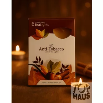 Teamécses illatos 6db-os Anti-Tobacco