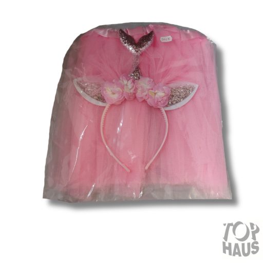 Tüll szoknya hajpántal