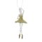 Balerina akril akasztós dísz 18Cm