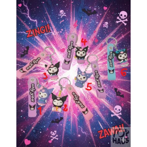 Vegyes figurás  kulcstartó