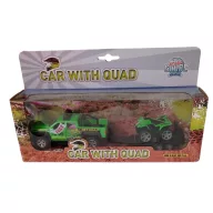 Quadot szállító autó 