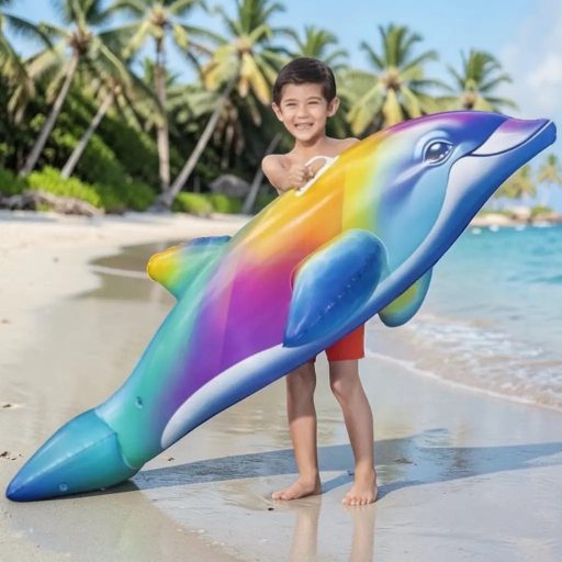 Bestway felfújható úszógumi, delfin 168 x 66 cm (41541)