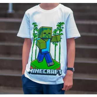Minecraft gyerek póló