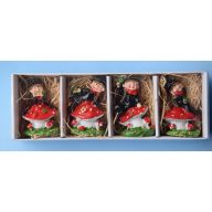 Gomba+Kéményseprű 4db-os