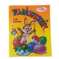 Tojásfesték matricák és kivágóívek