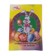 Tojásfesték és viaszkréta 3 színű
