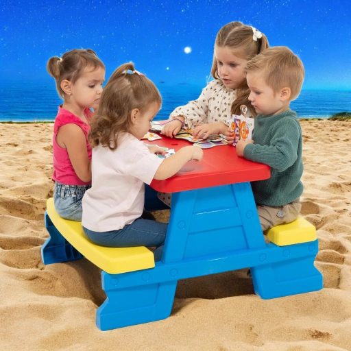 Gyerek piknik asztal több színben 5067