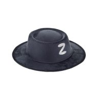 Bársony Zorró kalap kis méret